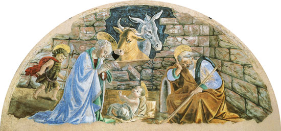 Birth Christi a Sandro Botticelli