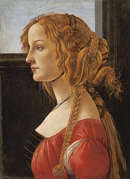 Ritratto di Simonetta Vespucci a Sandro Botticelli