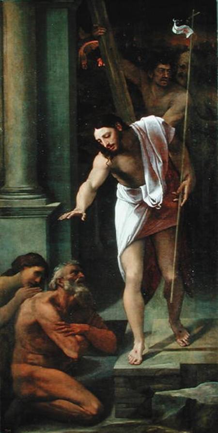 Christ's Descent into Limbo a Sebastiano del Piombo
