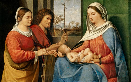 Sebastiano del Piombo / Mary w.Child... a Sebastiano del Piombo
