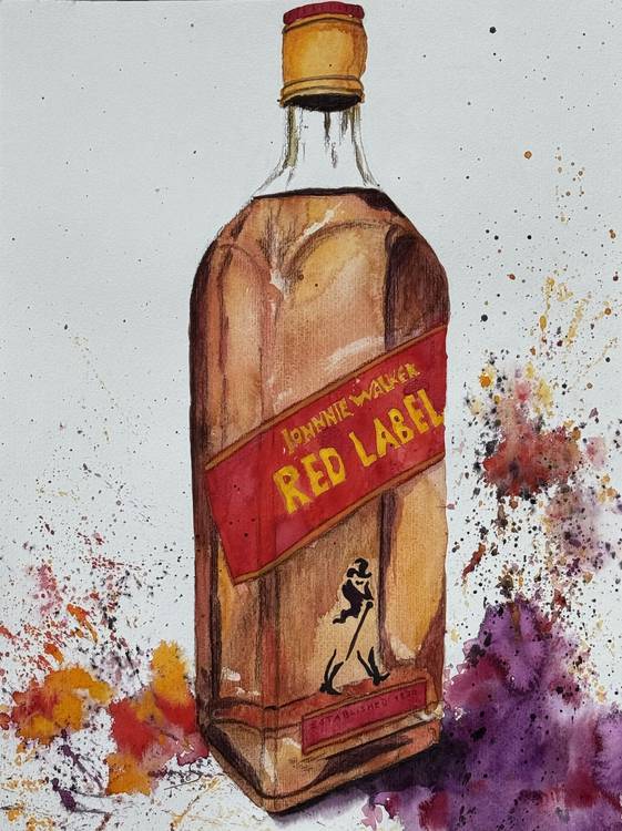 Whisky Studie 1, Johnnie Walker Red Label a Eva Seltmann-Reinig