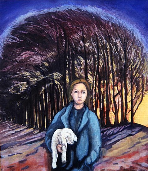 The Lamb, 1999 (w/c on paper)  a Silvia  Pastore