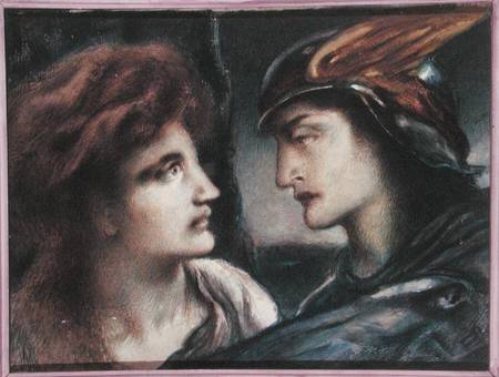 Mercury and Persephone a Simeon Solomon