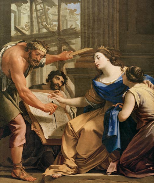 Artemisia / Mausoleum / Vouet a Simon Vouet