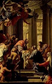 The Darbringung Jesu in the temple a Simon Vouet