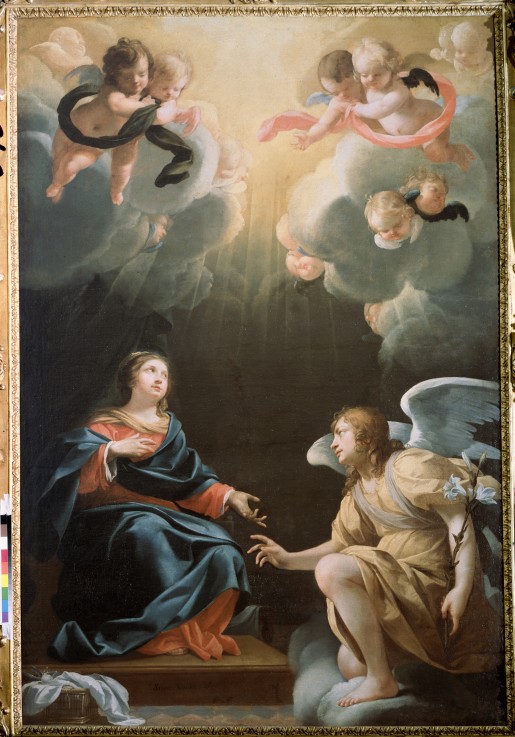 The Annunciation a Simon Vouet