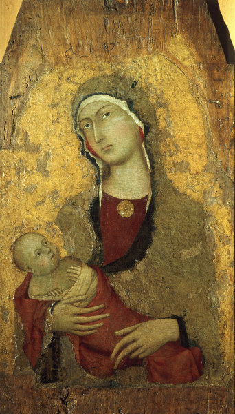 Simone Martini, Virgin and Child (Siena) a Simone Martini
