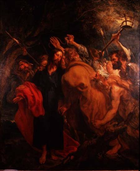 The Betrayal of Christ a Sir Anthonis van Dyck