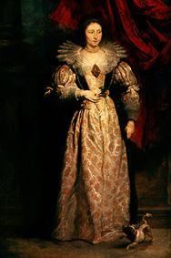 Portrait of a lady a Sir Anthonis van Dyck