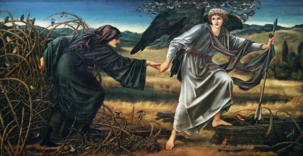 Die Liebe führt den Pilger a Sir Edward Burne-Jones