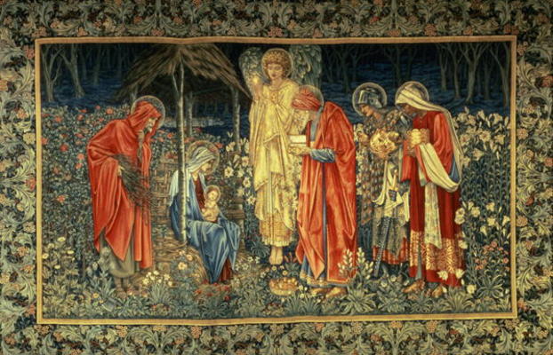 The Adoration of the Magi, 1906 (tapestry) a Sir Edward Burne-Jones