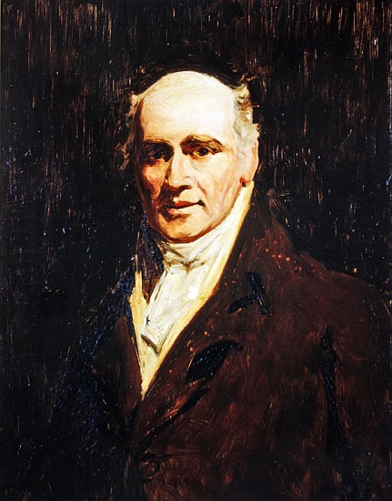 Portrait of an elderly man a Sir Henry Raeburn