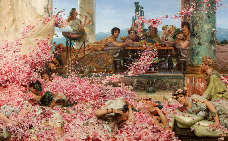 The roses of Heliogabalus a Sir Lawrence Alma-Tadema