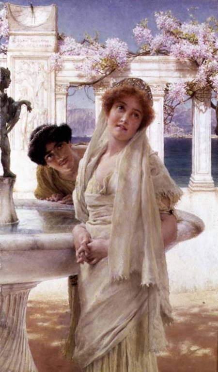 A Difference of Opinion a Sir Lawrence Alma-Tadema