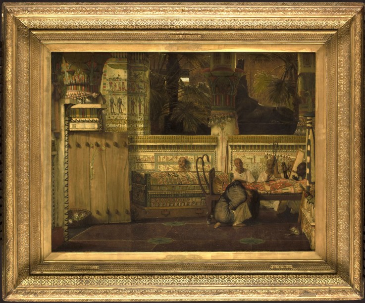 An Egyptian Widow a Sir Lawrence Alma-Tadema