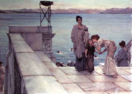 The Kiss a Sir Lawrence Alma-Tadema