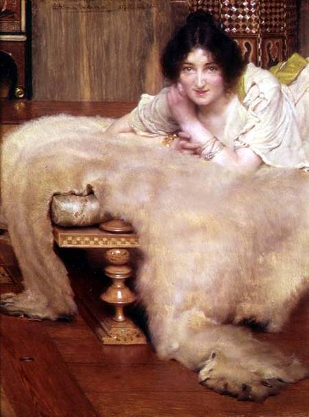 A Listener a Sir Lawrence Alma-Tadema
