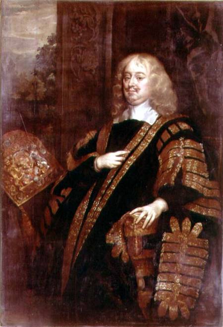The Earl of Clarendon, Lord High Chancellor a Sir Peter Lely