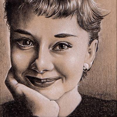 La giovane Audrey Hepburn