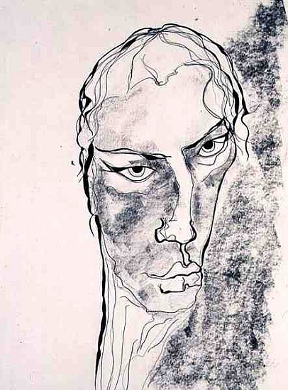Donna Dee, 1998 (ink and pencil on paper)  a Stevie  Taylor