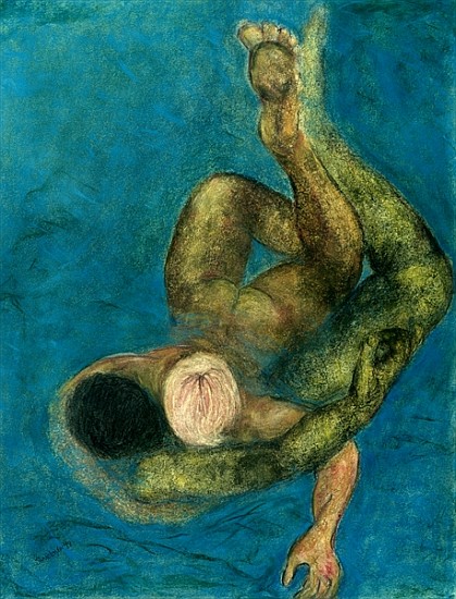 Rescued, 1997 (pastel on paper)  a Stevie  Taylor