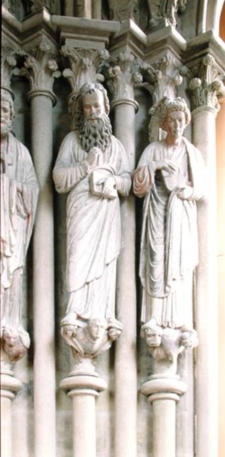 Jamb figures from the south portal a Swiss School