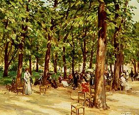 Afternoon in the Jardin you Luxembourg a Tavik Frantisek Simon