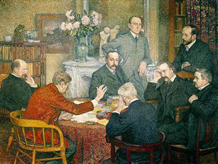 The Reading a Theo van Rysselberghe