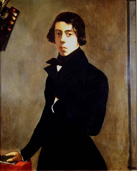 Self Portrait a Théodore Chassériau