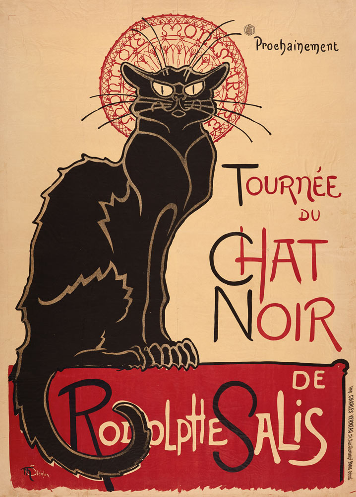 Tournée du Chat Noir de Rodolphe Salis (1 a Théophile-Alexandre Steinlen