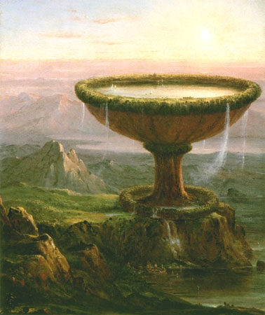 The cup of the giant a Thomas Cole