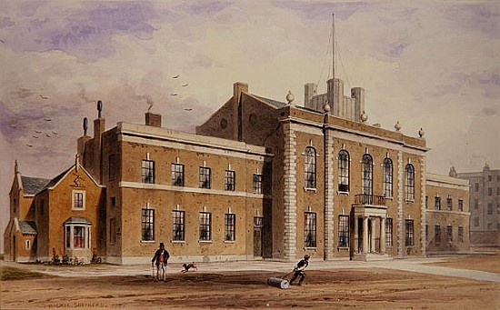 Royal Artillery House, Finsbury Square a Thomas Hosmer Shepherd