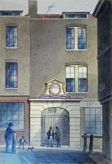 The Entrance to Bakers''Hall a Thomas Hosmer Shepherd