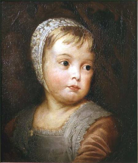 King James II as a Child, after Van Dyck a Thomas Robson