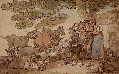 Dr. Syntax sketching after nature a Thomas Rowlandson