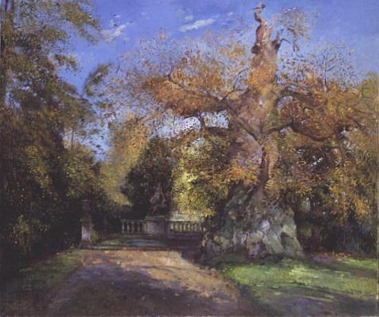 Diana in the Chestnut Avenue, Shrubland Park, Suffolk  a Timothy  Easton
