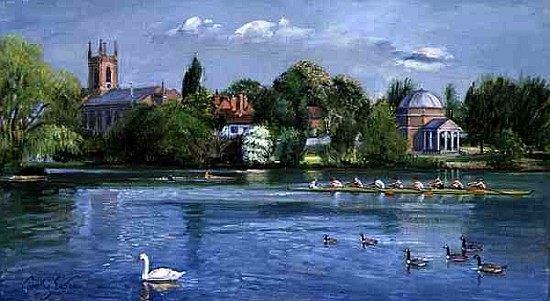 Spring Training at Hampton (oil on canvas)  a Timothy  Easton