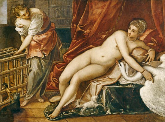 Leda mit dem Schwan a Tintoretto (atelier)