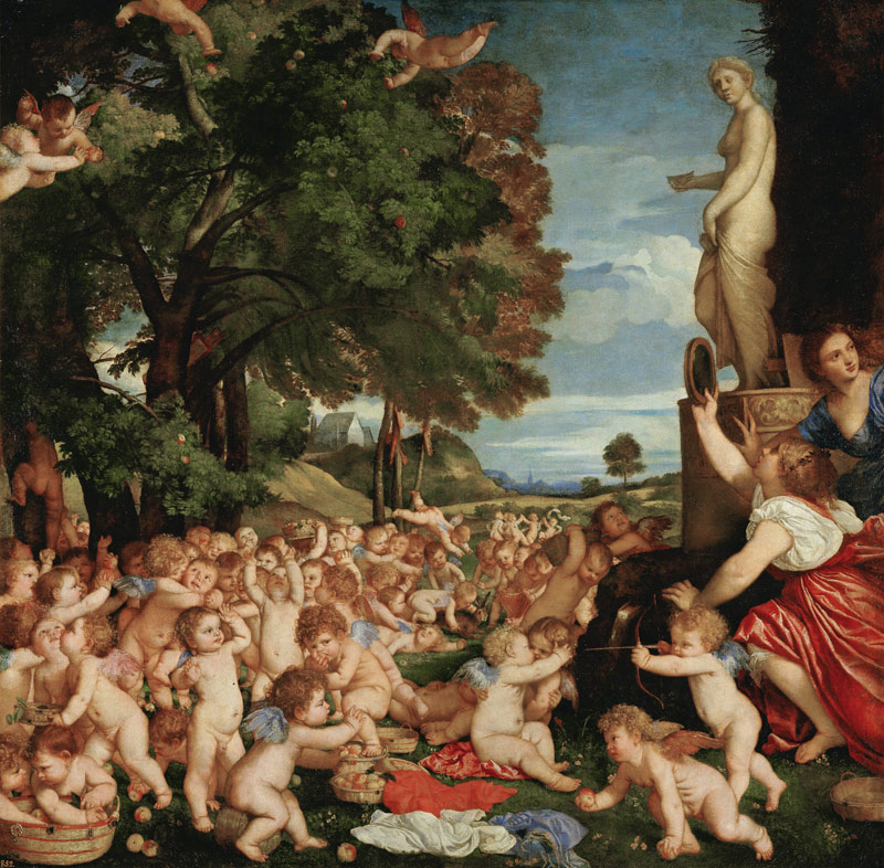 Das Venusfest a Tiziano (alias Tiziano Vercellio)