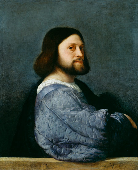 Portrait of a Man a Tiziano (alias Tiziano Vercellio)
