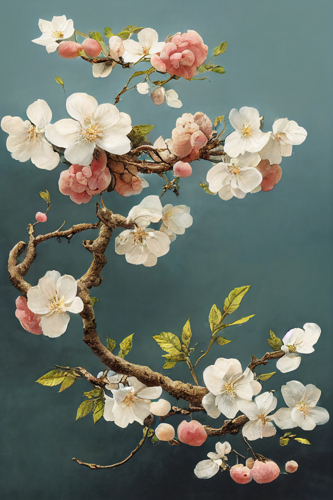 White Cherry Blossoms a Treechild