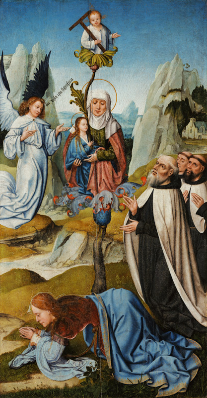 The Blessed Virgin Mary of Mount Carmel a Unbekannter Künstler