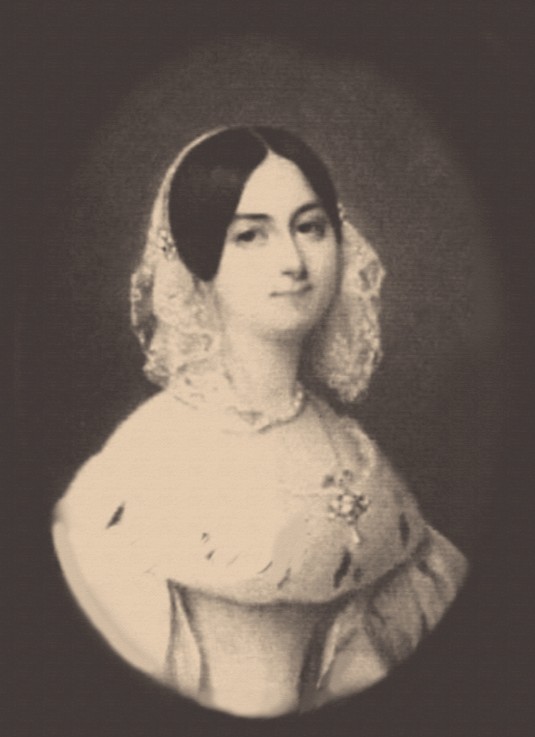 Adélaïde-Louise d'Eckmühl de Blocqueville (1815-1892) a Unbekannter Künstler