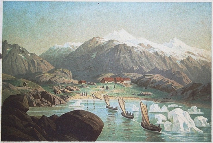 The second German northpolar expedition to the Arctic and Greenland in 1869 a Unbekannter Künstler