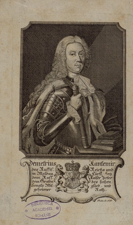 Dimitrie Cantemir (1673-1723) a Unbekannter Künstler