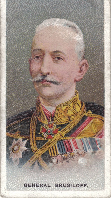 General Aleksei Brusilov ("Allied Army Leaders" of the Wills's Cigarettes) a Unbekannter Künstler