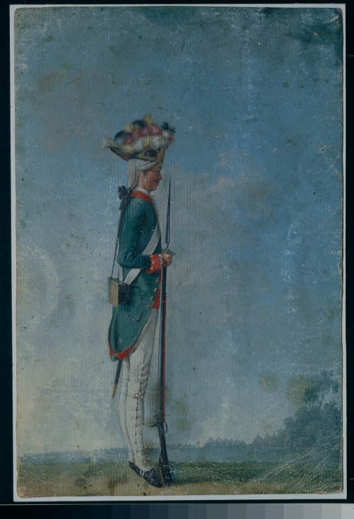 Grenadier of the Preobrazhensky Regiment a Unbekannter Künstler
