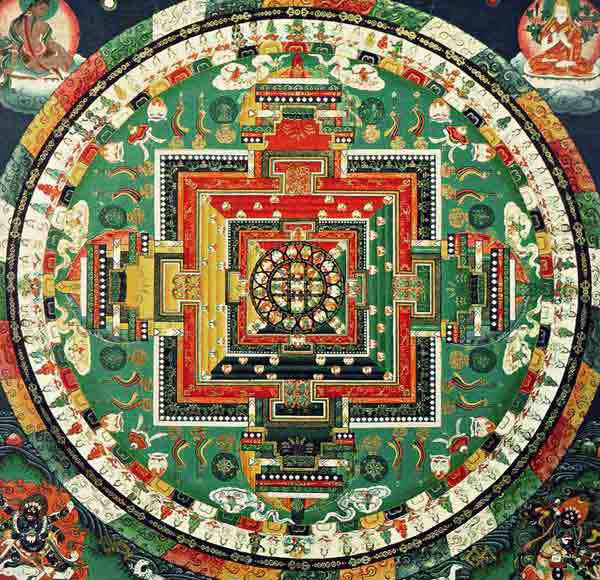 Mandala a Unbekannter Künstler
