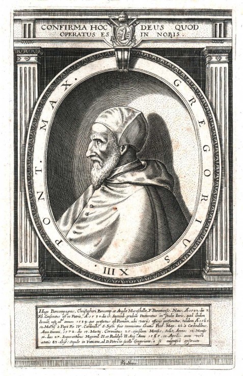 Pope Gregory XIII a Unbekannter Künstler