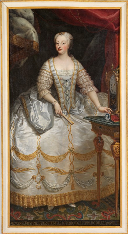 Polyxena of Hesse-Rotenburg (1706-1735), Queen of Sardinia a Unbekannter Künstler
